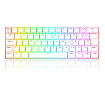 Teclado Mecânico Gamer Redragon Draconic Pro RGB Switch Brown ABNT2 Branco - K530W-RGB-PRO PT-Brown
