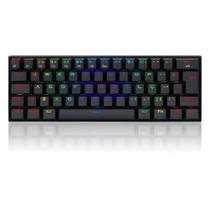 Teclado Mecânico Gamer Redragon Draconic Rgb Preto PT-Brow