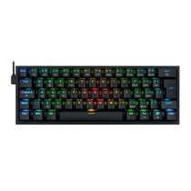 Teclado Mecânico Gamer Redragon Fizz Pro RGB BT/2.4/USB Switch Azul Preto - K616-RGB-B Teclado Mecânico Gamer Redragon Fizz Pro RGB BT/2.4/USB Switch Azul Preto - K616-RGB-B
