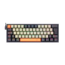 Teclado Mecânico Gamer Redragon Fizz RGB Cinza Switch Marrom