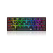 Teclado Mecanico Gamer Redragon Jax Rainbow Switch Brown Dustproof K613-KB