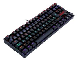 Teclado Mecânico Gamer Redragon Kumara K552-kr-sp Rainbow cor:preto