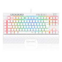 Teclado Mecânico Gamer Redragon Magic-Wand Pro - ABNT2 - RGB - Switch Blue - Branco - K587W-RGB-PRO