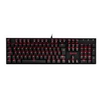 Teclado Mecânico Gamer Redragon Mitra Led Vermelho Switch Red Preto - K551-1 (PT-RED)