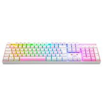 Teclado Mecânico Gamer Redragon Mitra, RGB, Switch Azul, ABNT 2, USB 2.0, Rosa e Branco - K551PW-RGB (PT-BLUE)