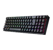 Teclado Mecânico Gamer Redragon Pollux RGB, Switch Blue K628