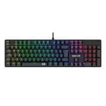 Teclado Mecânico Gamer Redragon Sindri - ABNT2 - Rainbow - Switch Brown - Preto - K671 (PT-Brown) Teclado Mecânico Gamer Redragon Sindri - ABNT2 - Rainbow - Switch Brown - Preto - K671 (PT-Brown)