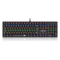 Teclado Mecânico Gamer Redragon Valheim - ABNT2 - Rainbow - Switch Brown - Preto - K608-R PT-Brown Teclado Mecânico Gamer Redragon Valheim - ABNT2 - Rainbow - Switch Brown - Preto - K608-R PT-Brown