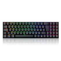 Teclado Mecânico Gamer Redragon Zed Pro - ABNT2 - RGB Chroma - Switch Brown - Preto - K627P-WNS-B Teclado Mecânico Gamer Redragon Zed Pro - ABNT2 - RGB Chroma - Switch Brown - Preto - K627P-WNS-B