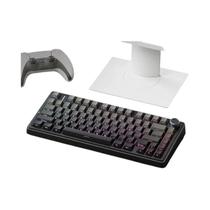 Teclado Mecânico Gamer Sem Fio Bluetooth AULA F75 RGB PBT Layout 75% Perfil OEM