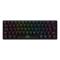 Teclado Mecânico Gamer sem fio Fortrek Gravity Air - ABNT2 - 2.4GHz - RGB - Switch Brown - Preto
