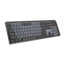 Teclado mecanico gamer sem fio logitech mx mechanical switch tactile quiet cinza e preto - 920-010760 Teclado mecanico gamer sem fio logitech mx mechanical switch tactile quiet cinza e preto - 920-010760