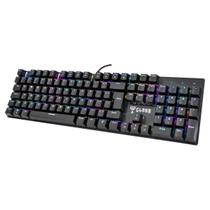 Teclado Mecânico Gamer Switch Red Outemu Função Macro Anti-Ghosting Clanm CL-TK87