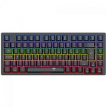 Teclado Mecânico Gamer T-Dagger Megatre, Rainbow, Switch Brown, 75%, ABNT2, Preto Teclado Mecânico Gamer T-Dagger Megatre, Rainbow, Switch Brown, 75%, ABNT2, Preto