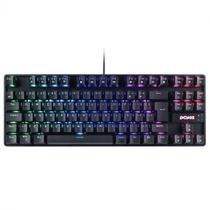 Teclado Mecanico Gamer Tkl Neron Black Outemu Blue Led Red