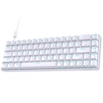 Teclado Mecânico Gamer TMKB T68SE 60% com Luz de Fundo LED