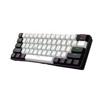 Teclado Mecânico Gamer Ultra Compacto Com Retroiluminação RGB 60% Layout Mini Com Fio Para PC, Mac,