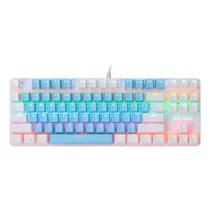 Teclado mecânico genérico de 87 teclas com cabo Teclado mecânico genérico de 87 teclas com cabo