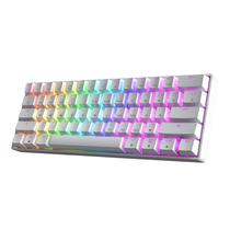 Teclado Mecânico HK GAMING GK61 60% RGB Cherry MX Teclado Mecânico HK GAMING GK61 60% RGB Cherry MX