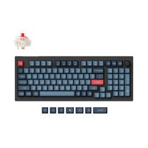 Teclado Mecánico Inalámbrico para Juegos Keychron V5 Max Red