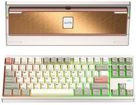 Teclado Mecânico KEEBMONKEY Crush 80 em Alumínio CNC com RGB Teclado Mecânico KEEBMONKEY Crush 80 em Alumínio CNC com RGB
