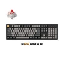 Teclado mecânico Keychron C2 Pro com fio RGB de troca a quente