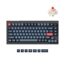 Teclado mecânico Keychron V1 Max 75% RGB Gateron Red Teclado mecânico Keychron V1 Max 75% RGB Gateron Red