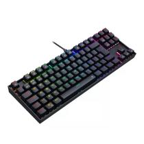 Teclado Mecânico Kumara PRO Preto Sem Fio RGB Switch Marrom