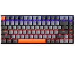 Teclado mecanico machenike gamer k500a-b84 75% switch red hotswap