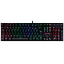 Teclado Mecânico Mitra RGB Preto Switch Marrom Redragon