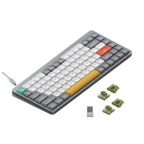 Teclado Mecánico nuphy Air75 V2 75% Inalámbrico Gris con Interruptores Gateron Moss
