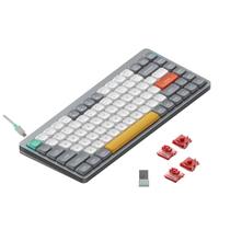 Teclado Mecánico nuphy Air75 V2 75% Inalámbrico RGB Gris