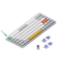 Teclado mecânico nuphy Air75 V2 75% Wireless Branco