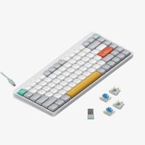 Teclado Mecânico Nuphy Air75 V2 Wireless 75% - Branco