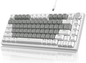 Teclado mecânico para jogos A.JAZZ AK820 75% USB-C com fio