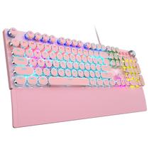 Teclado mecânico para jogos AULA F2088 Estilo de máquina de escrever Teclado mecânico para jogos AULA F2088 Estilo de máquina de escrever