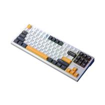 Teclado Mecânico Para Jogos Com Retroiluminação RGB AULA S87 Hot Swappable 24G Bluetooth Com Fio
