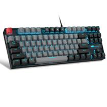 Teclado mecânico para jogos MageGee 75% com Blue Switch