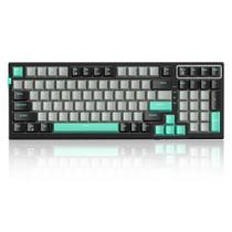 Teclado mecânico para jogos MageGee SKY98 96% RGB retroiluminado