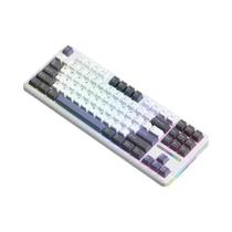 Teclado Mecânico Para Jogos RGB AULA Tri-Mode Sem Fio Com Fio Bluetooth Acessórios Permutáveis