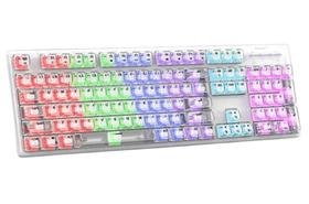 Teclado Mecânico Para Jogos Rgb Cor De Teclado Transparente L1000 Teclado Mecânico Para Jogos Rgb Cor De Teclado Transparente L1000