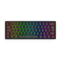 Teclado Mecânico Redragon Akali RGB Switch Brown Preto