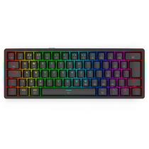 Teclado Mecânico Redragon Akali RGB Switch Brown Preto