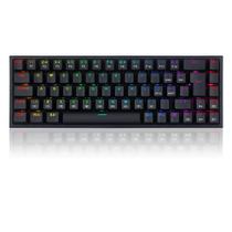 Teclado Mecânico Redragon Castor Rgb Switch Azul Preto K631-rgb Pt-blue Teclado Mecânico Redragon Castor Rgb Switch Azul Preto K631-rgb Pt-blue