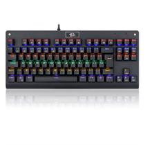 Teclado Mecânico Redragon Dark Avenger Preto Iluminação Rainbow Switch Preto, K568R Teclado Mecânico Redragon Dark Avenger Preto Iluminação Rainbow Switch Preto, K568R