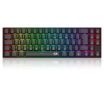 Teclado Mecânico Redragon Deimos, RGB, Switch Marrom, Wireless, Preto Teclado Mecânico Redragon Deimos, RGB, Switch Marrom, Wireless, Preto
