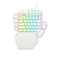 Teclado Mecanico Redragon Diti X Rgb Branco Switch Azul K601w-rgb Blue Teclado Mecanico Redragon Diti X Rgb Branco Switch Azul K601w-rgb Blue