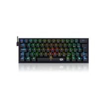 Teclado Mecanico Redragon Fizz RGB Preto Switch Marrom