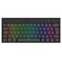Teclado Mecânico Redragon Horus Mini RGB Low Profile 60% Switch Brown Preto - K632-RGB Teclado Mecânico Redragon Horus Mini RGB Low Profile 60% Switch Brown Preto - K632-RGB