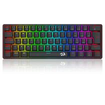 Teclado Mecanico Redragon Jax, Rainbow, ABNT2, Switch Marrom, Preto Teclado Mecanico Redragon Jax, Rainbow, ABNT2, Switch Marrom, Preto